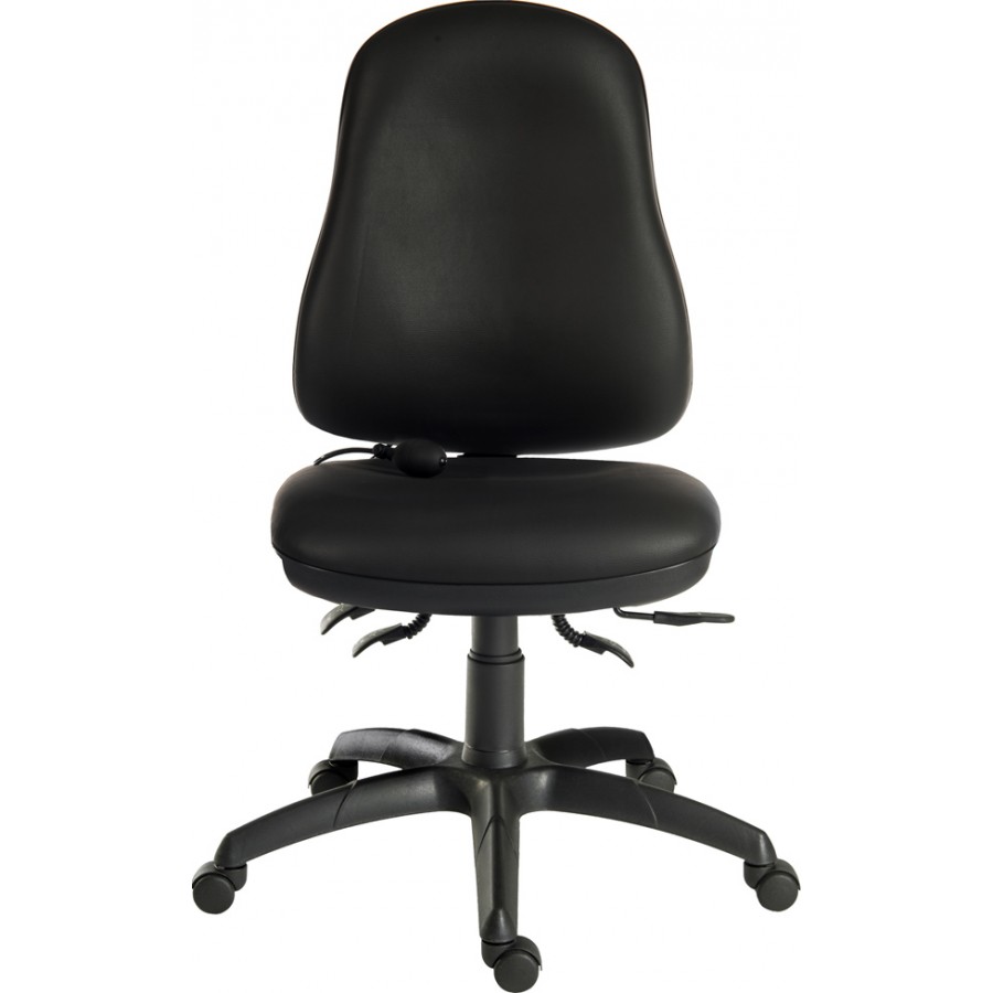 Ergo Comfort Air Leather Ergonomic Operator Chair